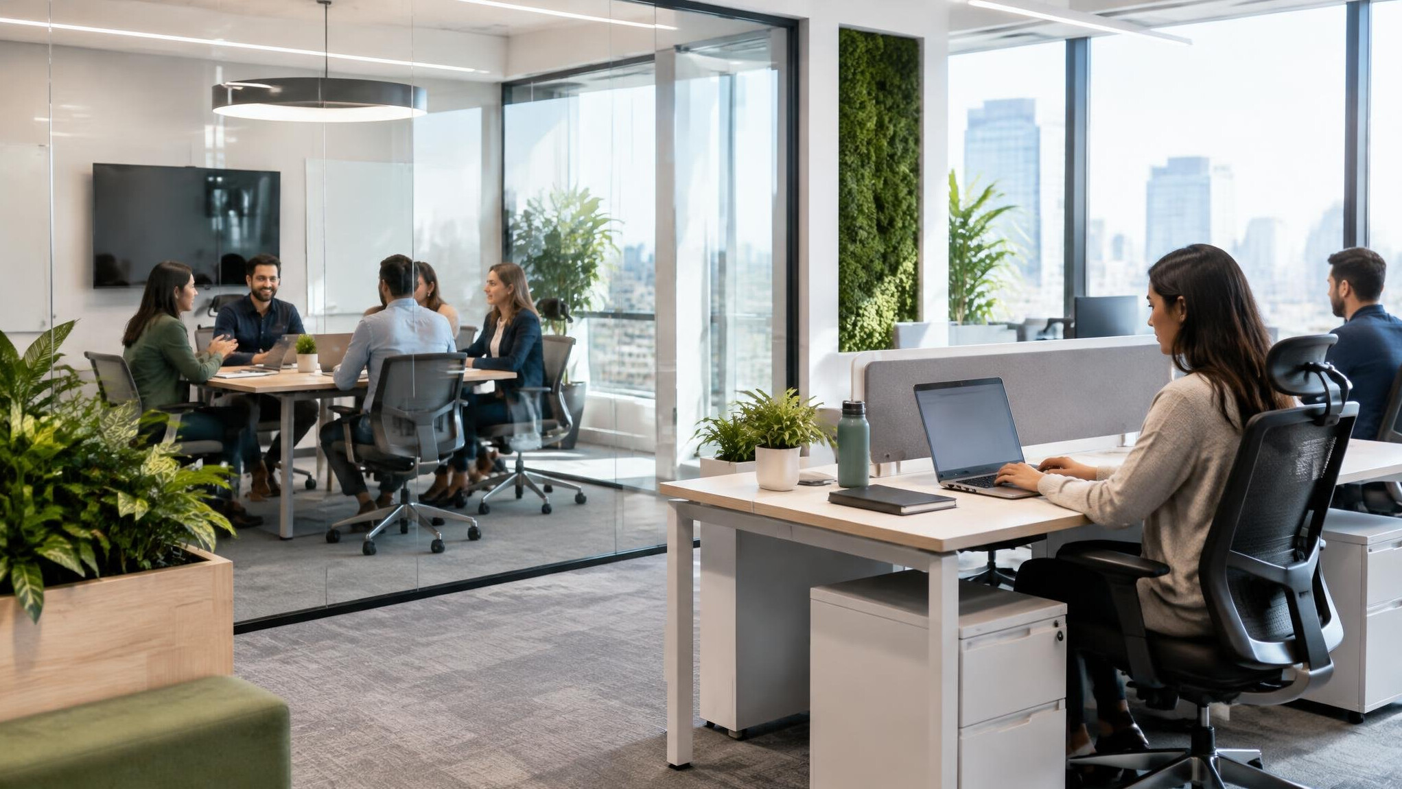healthy corporate office